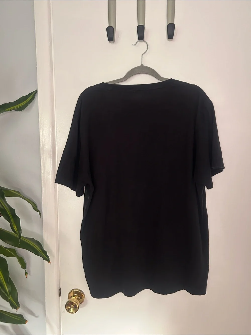 True Religion Black Short-Sleeve Graphic Crewneck Tee